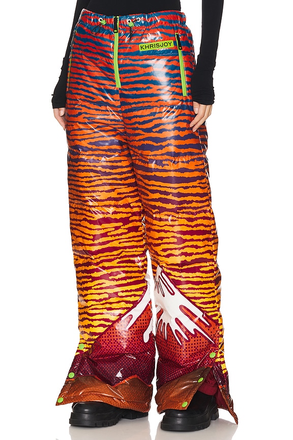 view 2 of 7 Puff Pant in Ruby Red Fuji