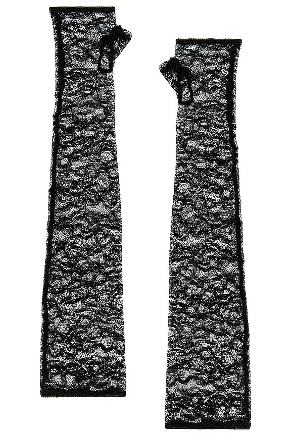 view 2 of 2 ENCHANTE FINGERLESS 글러브 in Black