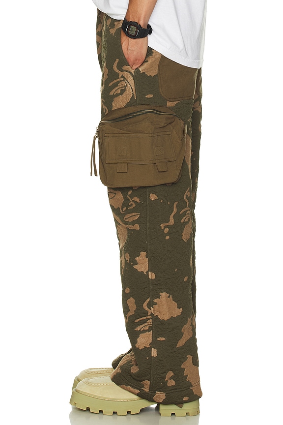 view 2 of 5 X Piet 3D Knit Cargo Pants in Green