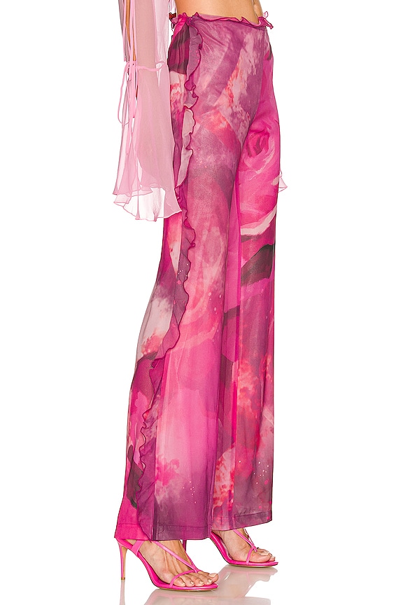 view 2 of 4 CHIFFON 팬츠 in Pink Rose