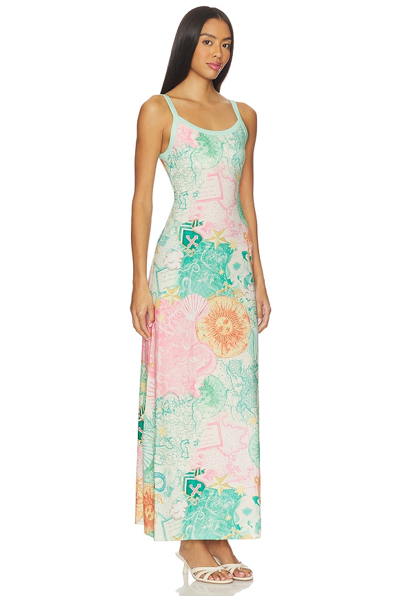 view 2 of 3 Scoop Low Back Maxi Dress in Neverland