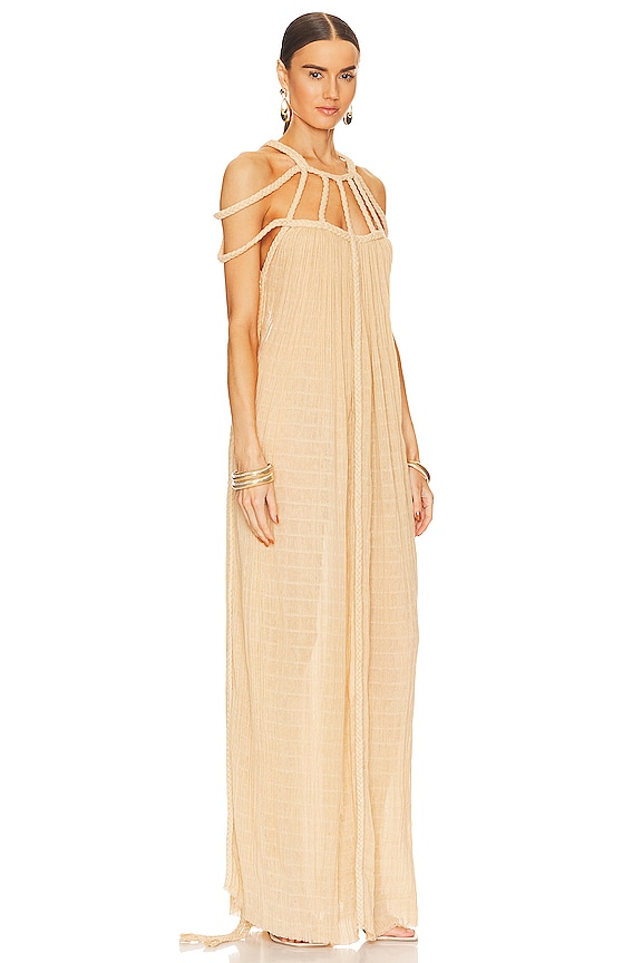 view 2 of 3 Severyna Gown in Sand