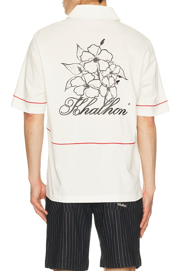 view 1 of 4 Saturday Club Emblem Polo in Off White