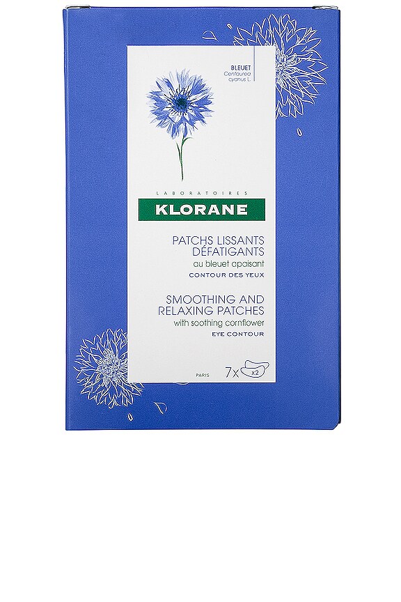 view 2 of 3 Smoothing and Relaxing Patches with Soothing Cornflower 7 Pack in 