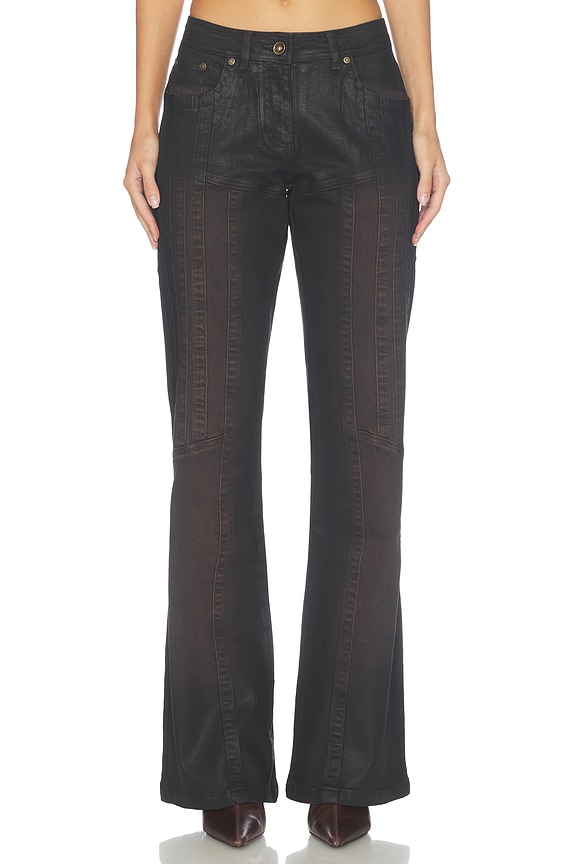 view 2 of 7 Alice Jeans in Brown