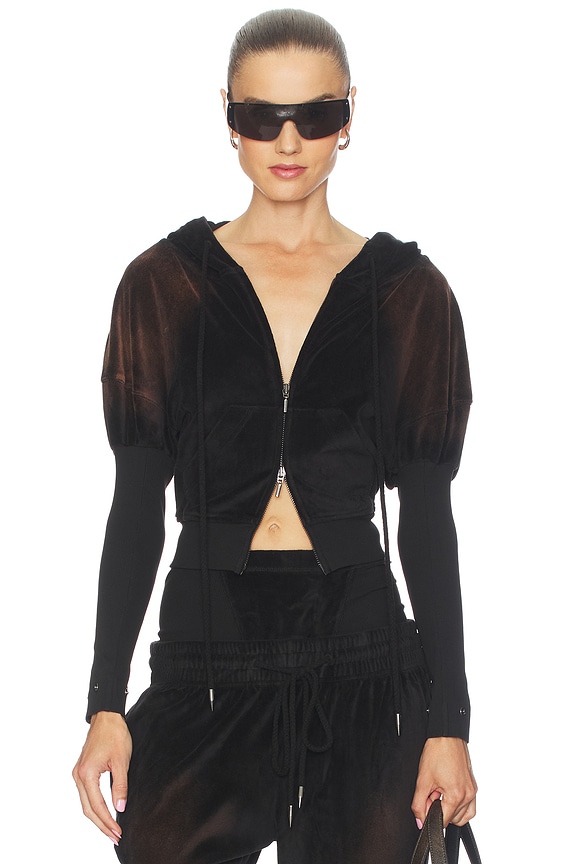 view 2 of 5 Paris Hoodie in Dark