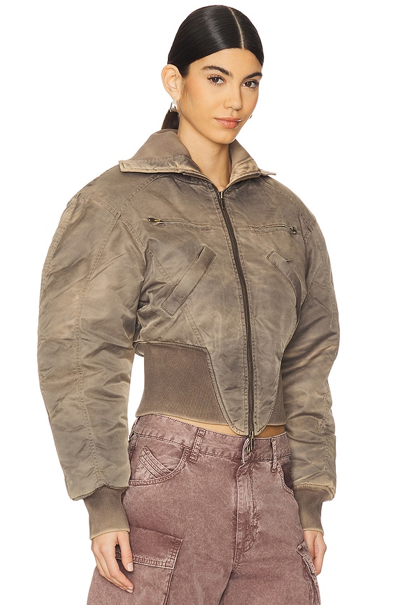 view 2 of 4 M-claw Bomber Jacket in Washed Dark