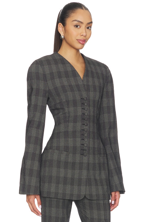 view 2 of 5 Jett Tailored Jacket in Glen Check