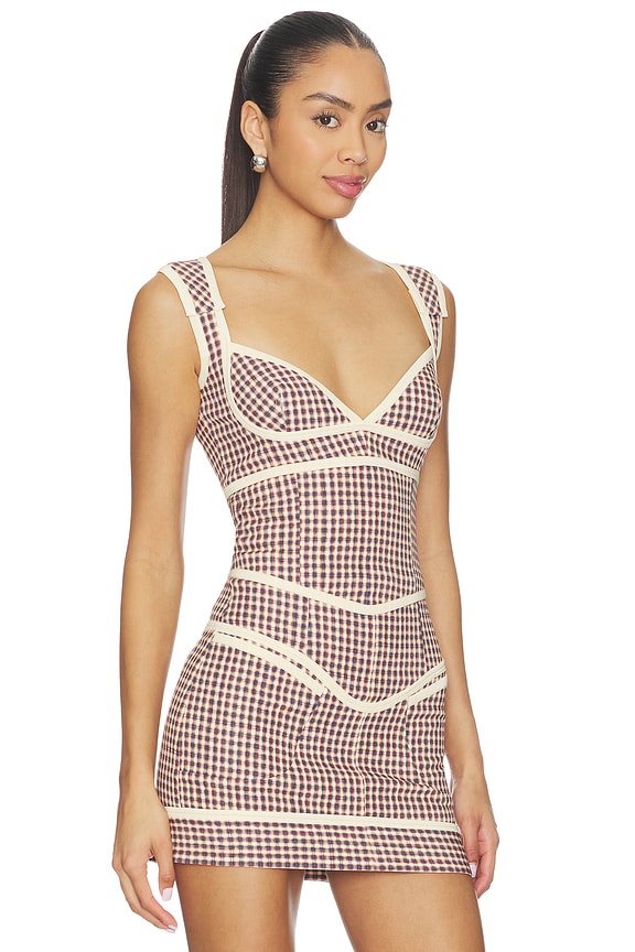 view 2 of 5 Neo Bustier in Plaid