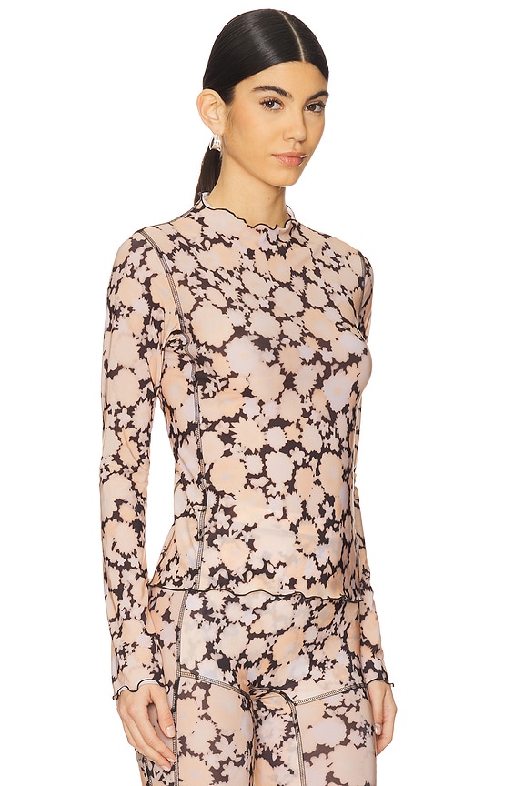 view 2 of 4 Halcyon Top in Hazy Floral