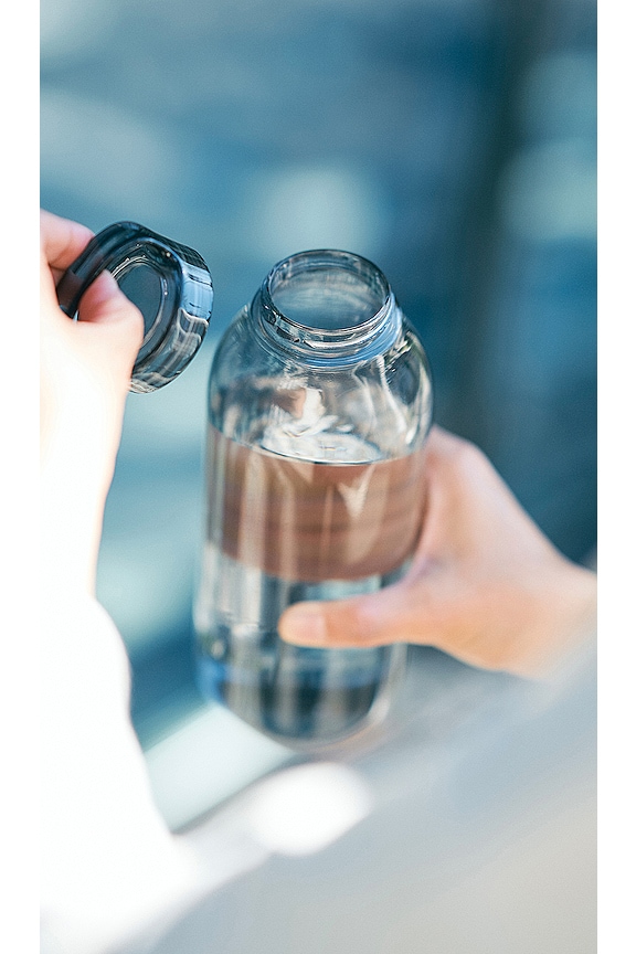 view 2 of 2 Water Bottle 17oz in Smoke