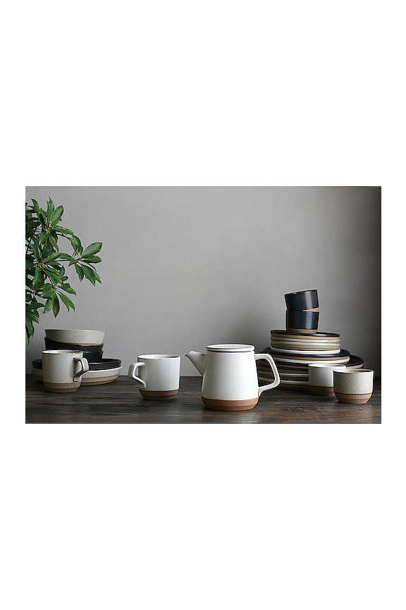 view 2 of 2 CLK-151 Ceramic Deep Plate Set Of 3 in Black