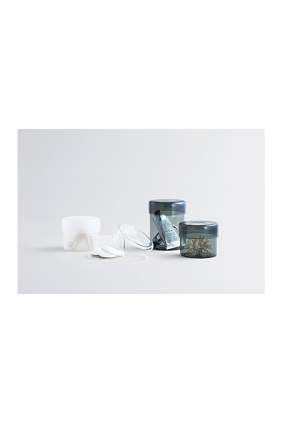 view 2 of 2 COQUE VERRE SCHALE GLASS CASE 100X85MM in Smoke