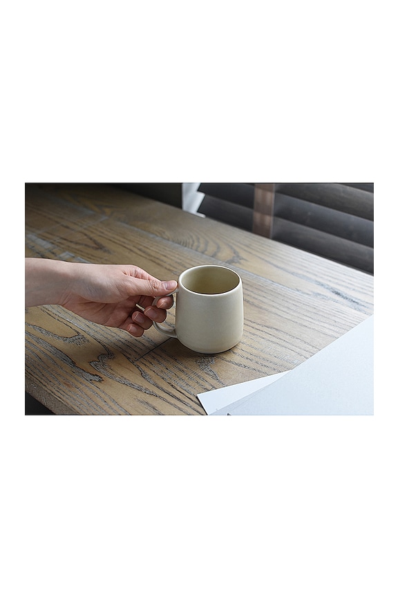 view 2 of 2 Ripple Mug 250ml in Beige
