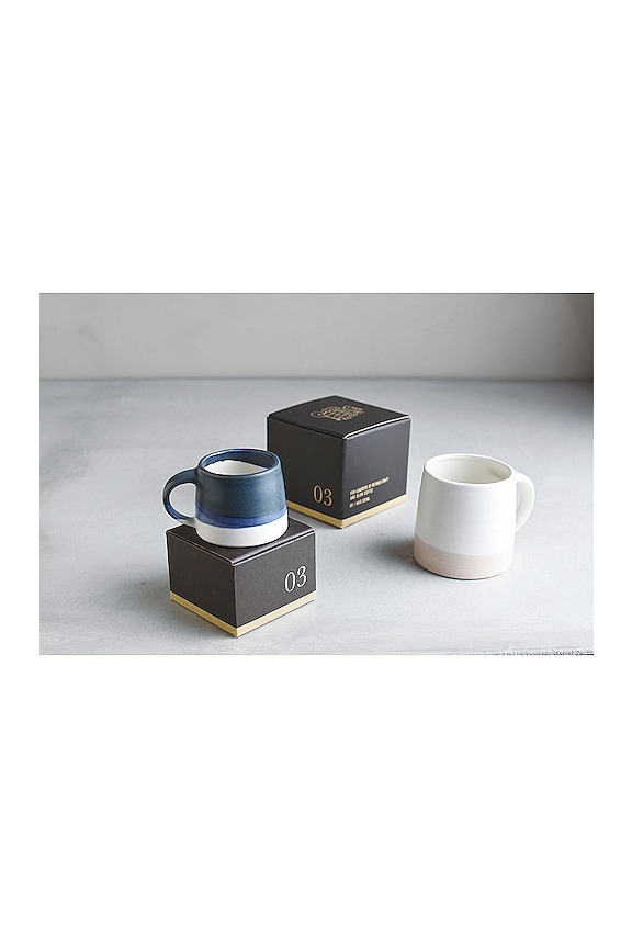 view 2 of 3 SCS-S03 Mug 320ml in Navy & White