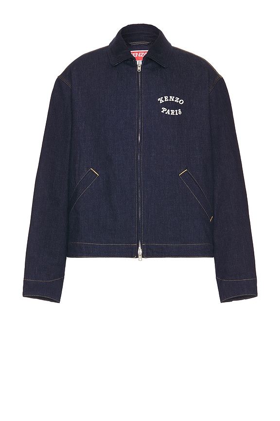 view 2 of 4 x Verdy Collection Padded Workwear Jacket in Rinse Blue Denim