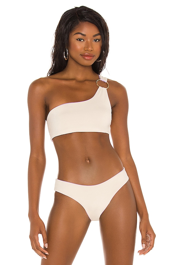 view 2 of 5 Reversible Taylor Top in Lilac & Bone