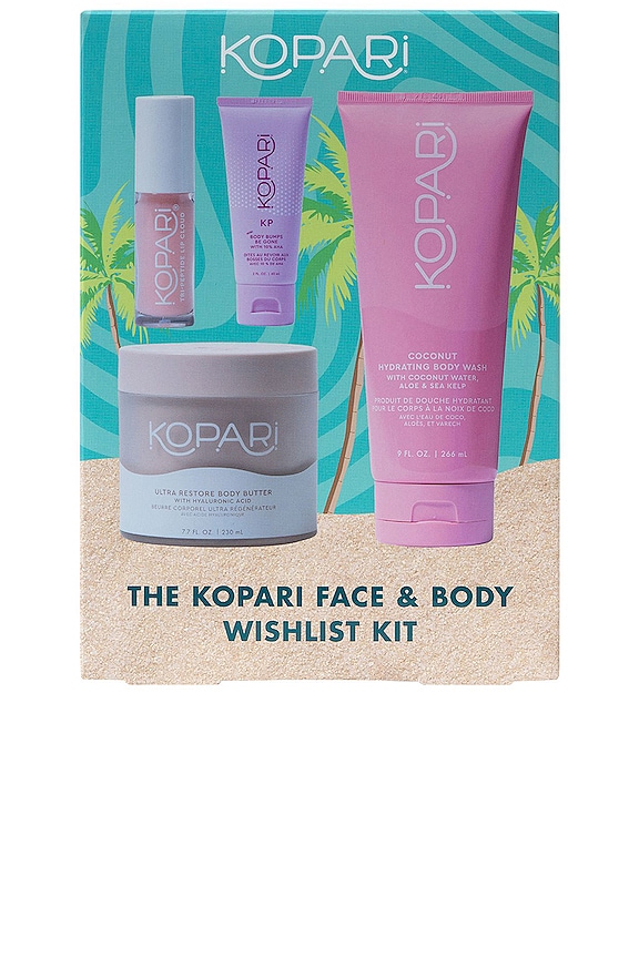 view 2 of 7 THE KOPARI FACE & BODY WISHLIST KIT 페이스 & 바디 키트 in 