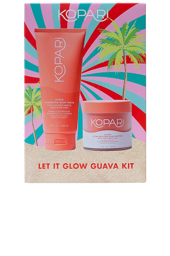 view 2 of 3 KIT POUR LE CORPS LET IT GLOW GUAVA KIT in 