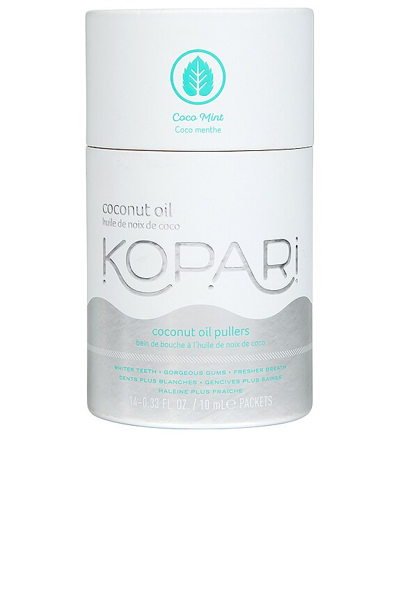 view 2 of 2 Coconut Oil for Pulling in Coco Mint