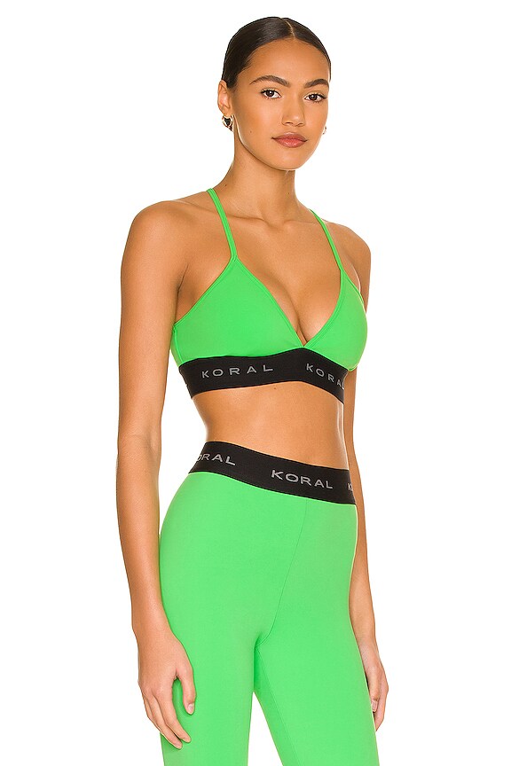 view 2 of 4 Maddox Sports Bra in Bermuda Grass