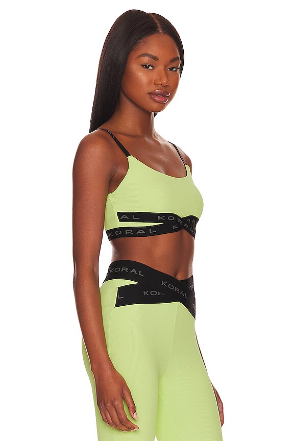 view 2 of 4 SOUTIEN-GORGE DE SPORT JULES in Electric Lime