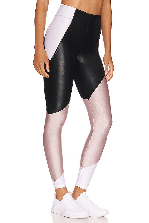 view 2 of 4 Clarity High Rise Infinity Legging in Black, Alvarado, & White