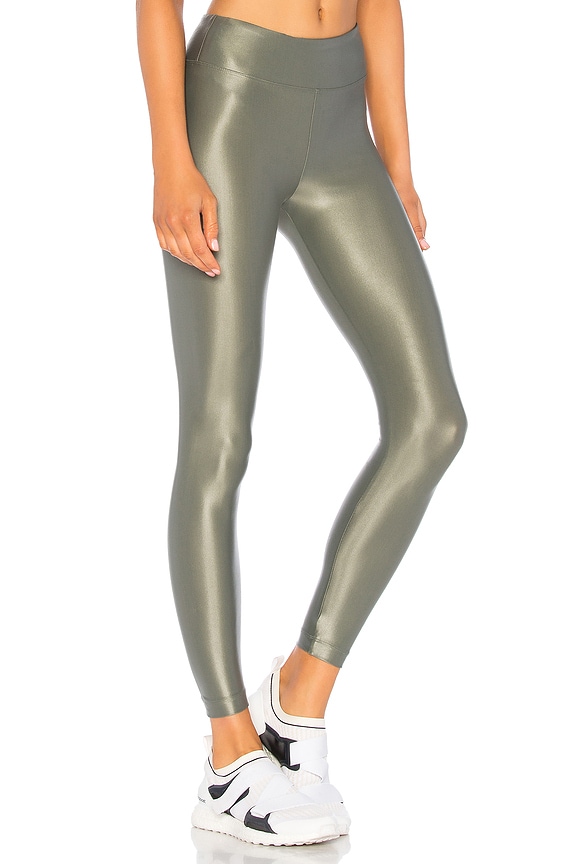 view 2 of 4 LEGGINGS LUSTROUS HIGH RISE in Agave