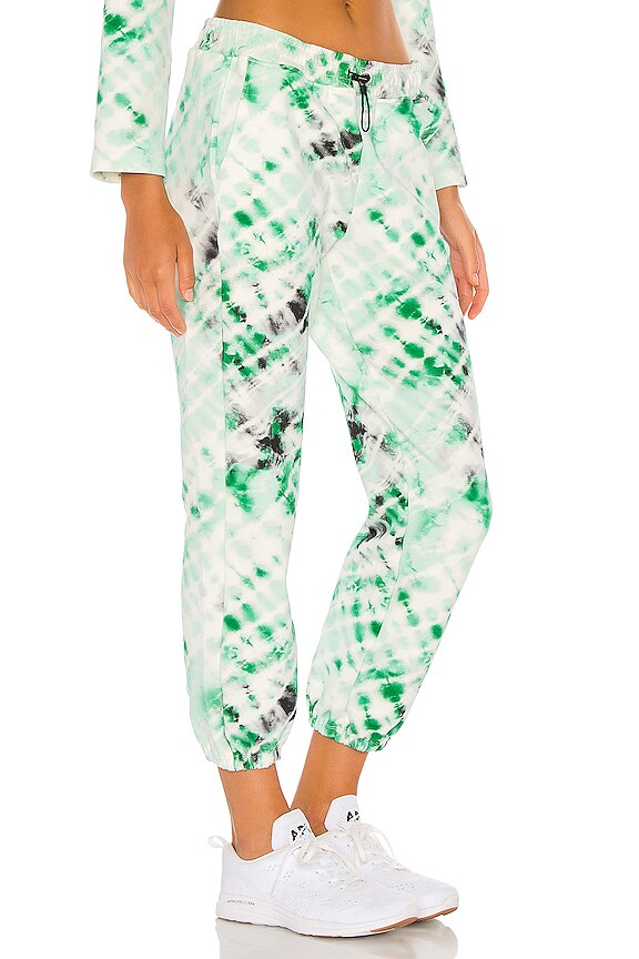 view 2 of 4 Oblivion Dive Sweatpant in Emerald Tie Dye