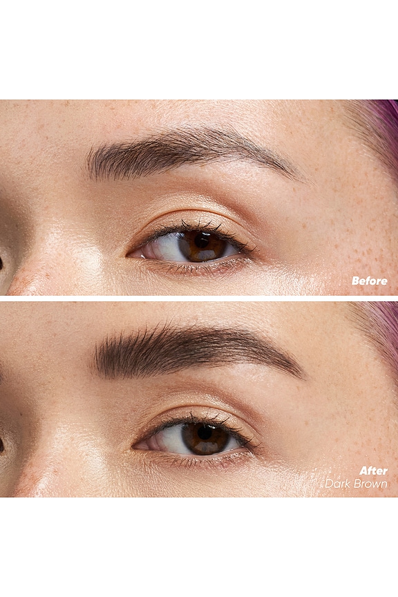 view 2 of 10 Air Brow Tinted Volumizing Treatment Gel in Dark Brown