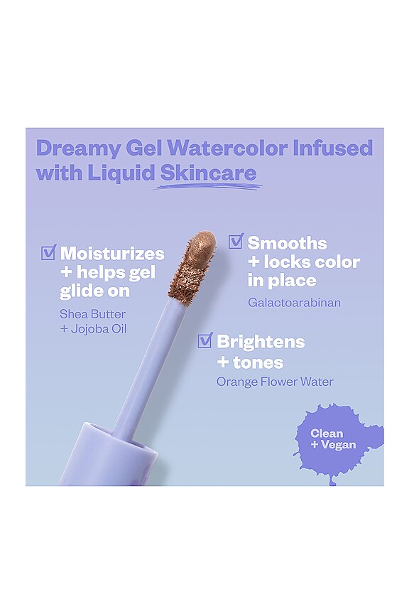 view 2 of 9 10-Second Eye Gel Watercolor Eyeshadow in Blaze