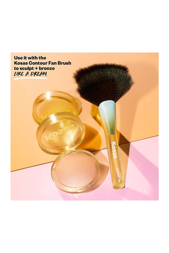 view 2 of 8 The Sun Show Glowy Warmth Talc-Free Baked Bronzer in Waves