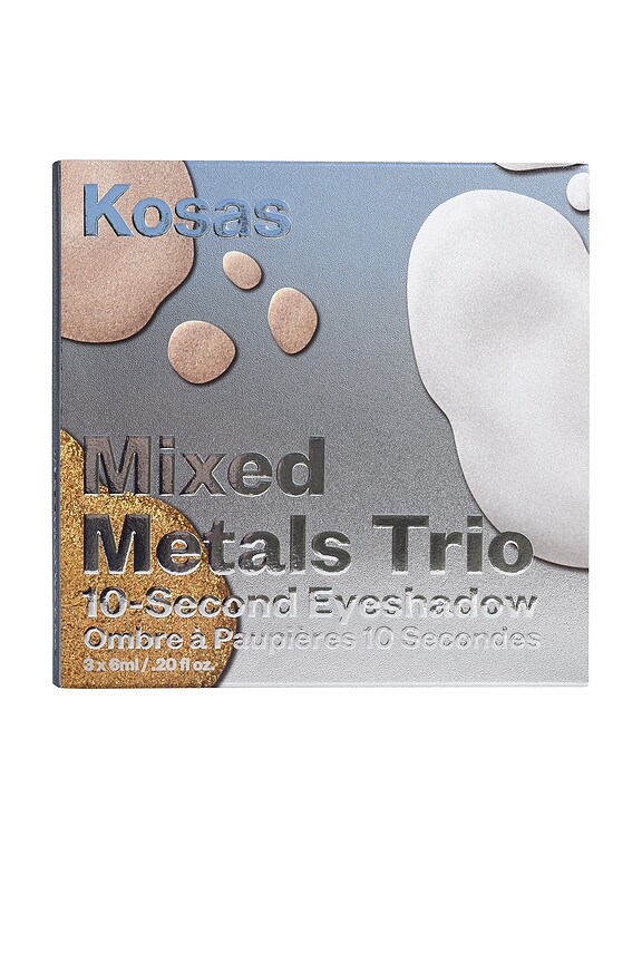 view 2 of 5 ENSEMBLE CADEAU D'OMBRES À PAUPIÈRES MIXED METALS in Globe, Supreme, Astronaut