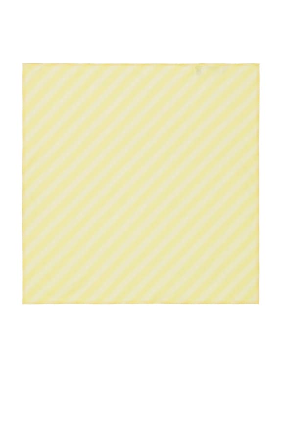 view 2 of 2 Nava Chiffon Headscarf in Butter Gradient