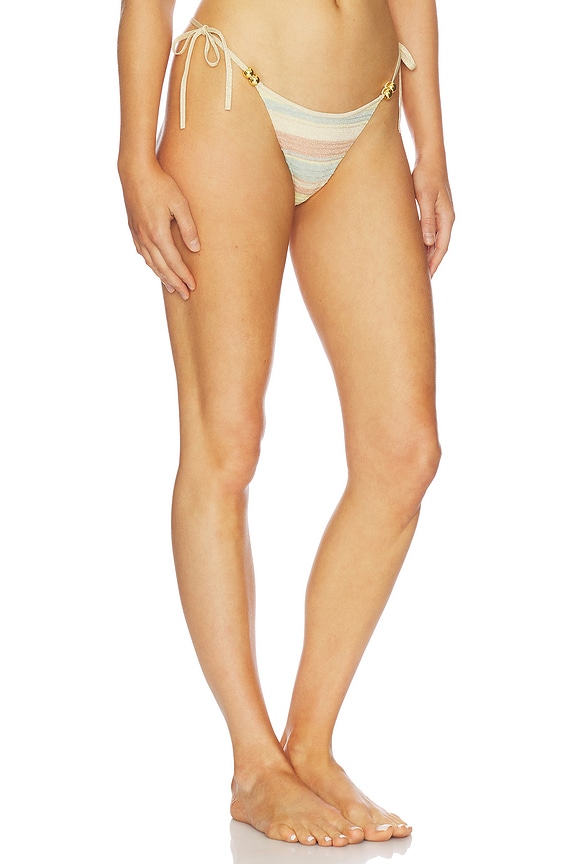 view 2 of 4 BRAGUITA BIKINI BEVERLY in Pastel Striped Knit