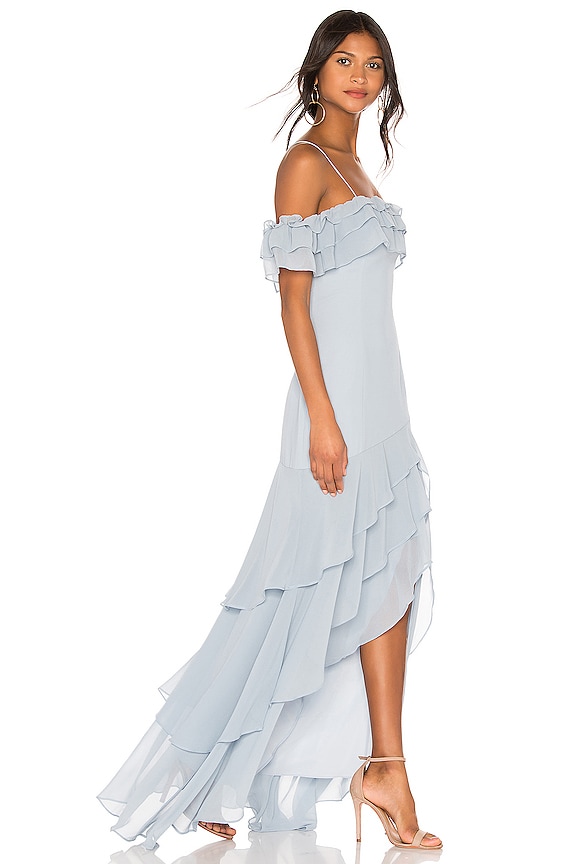 view 2 of 4 VESTIDO LARGO ENCHANTED in Powder Blue