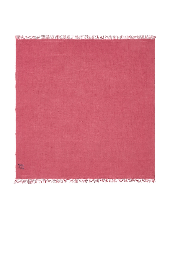 view 2 of 3 Bandana Pashmina in Living Coral