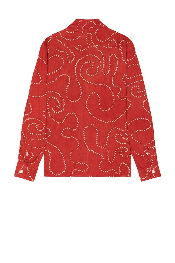 view 2 of 3 РУБАШКА LUIS in Bandhani Madder