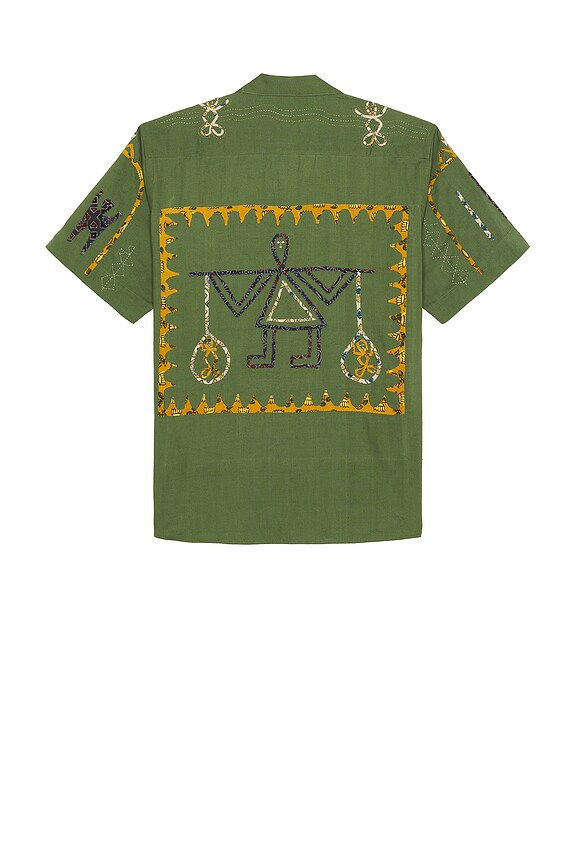 view 2 of 5 Ronen Shirt in Rab08 Matcha