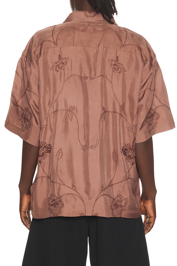 view 2 of 5 CHEMISE ROHIT in Ganache