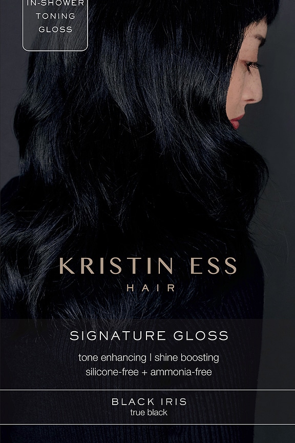 view 2 of 6 BRILLANT CHEVEUX SIGNATURE HAIR GLOSS in Black Iris