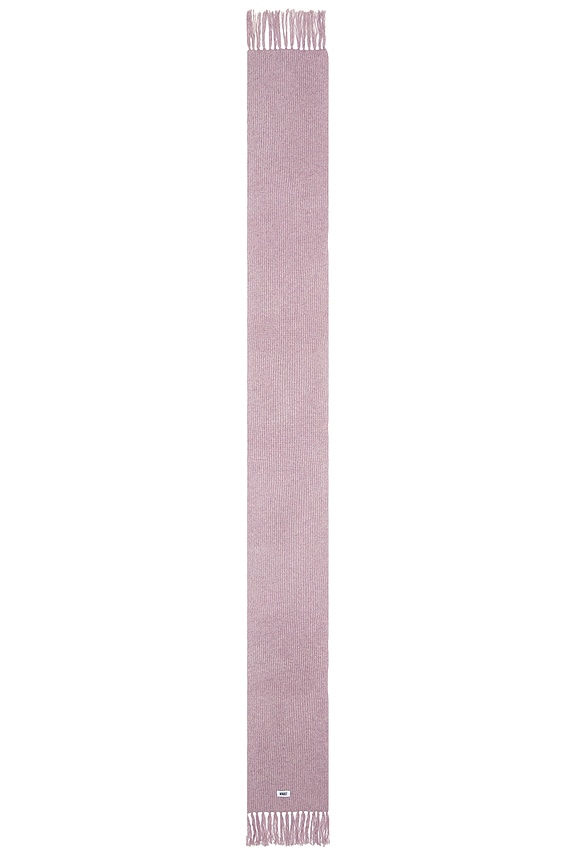 view 2 of 2 Wool Speckle Scarf in Mauve