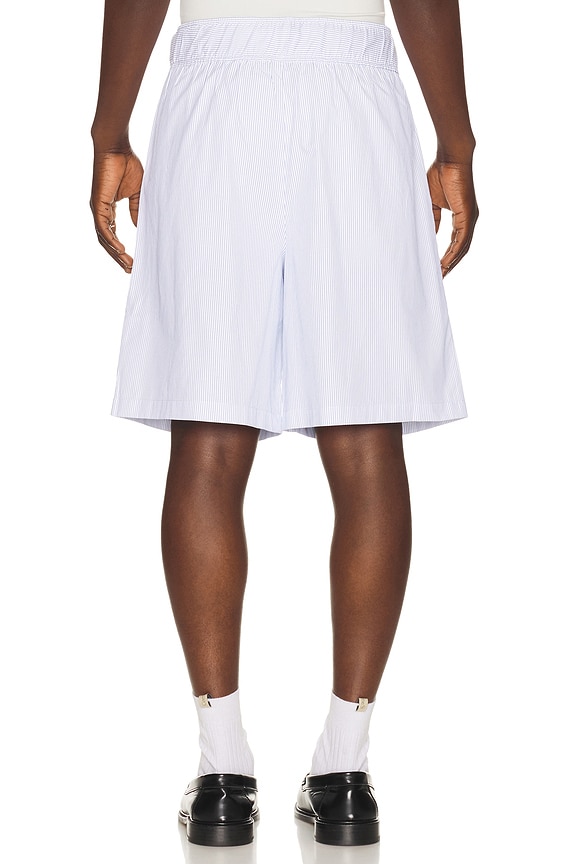 view 2 of 5 Cotton Stripe Short in Dutch Blue