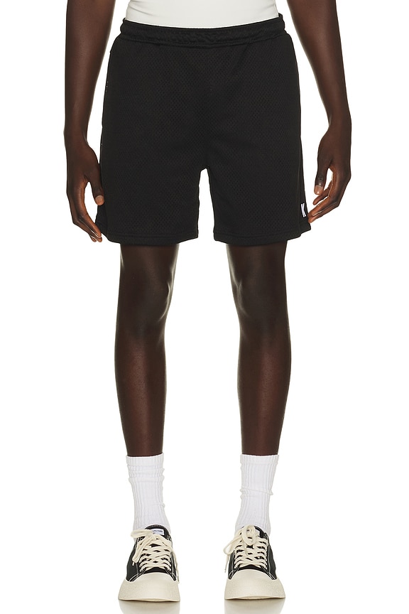 view 1 of 5 Mesh Short in Black