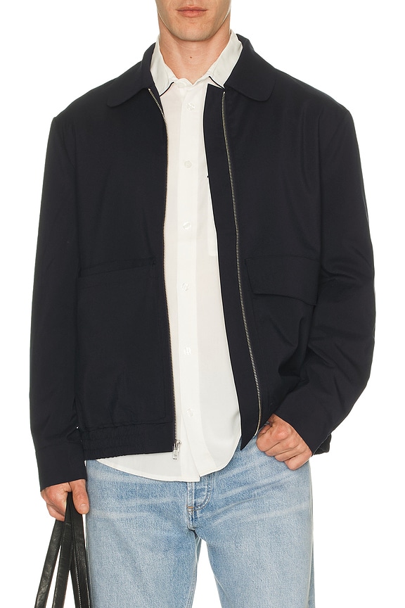 view 1 of 4 Eco Combo Zip Jacket in Dark Navy