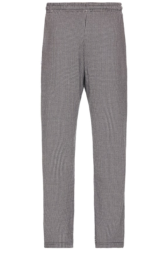 view 2 of 6 Houndstooth Jacquard Knit Pants in Glacier Gray
