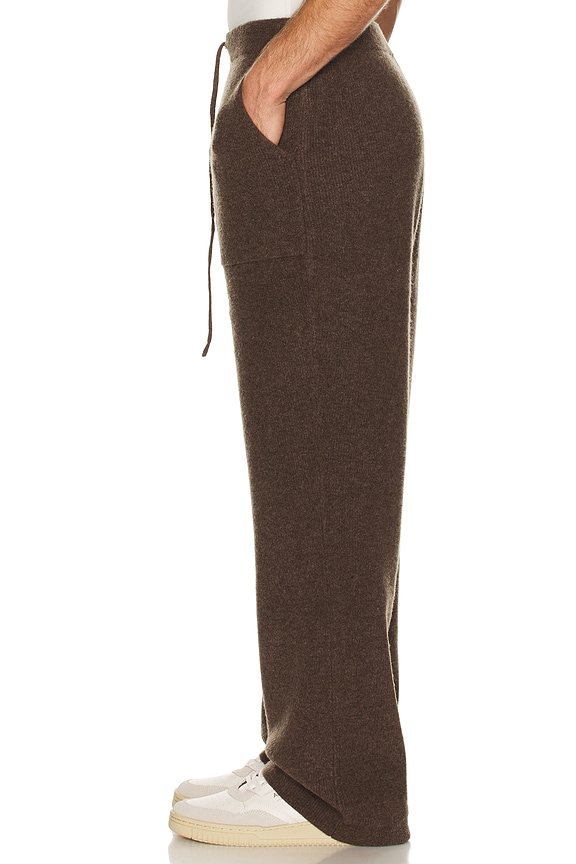 view 2 of 5 PANTALONES WOOL KNIT in Espresso