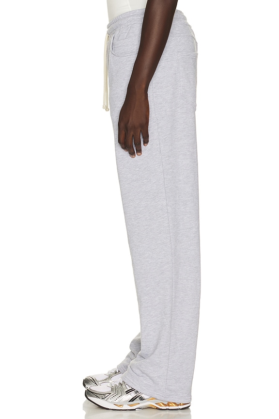 view 2 of 5 Five Pocket Sweatpant in Dark Heather Gray