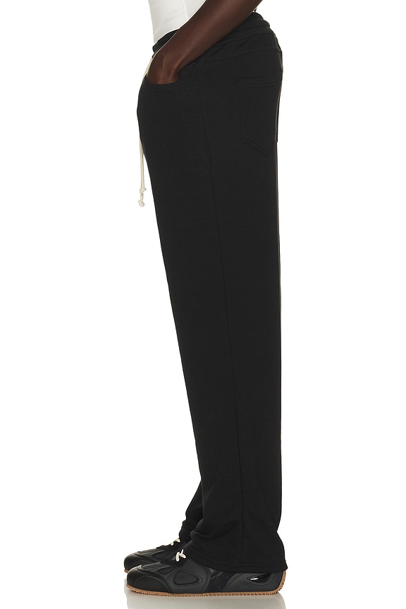 view 2 of 5 Five Pocket Sweatpant in Black