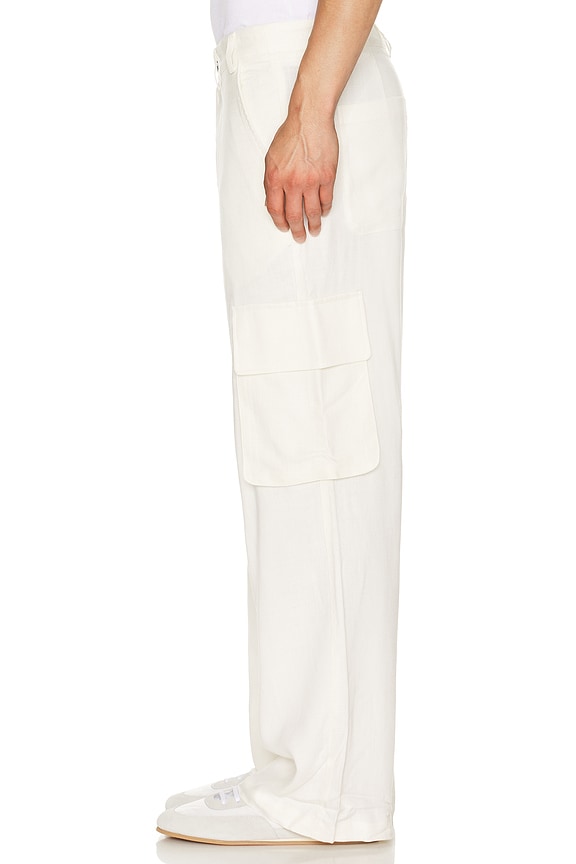 view 2 of 5 PANTALON CARGO ELLIOTT in Snow White